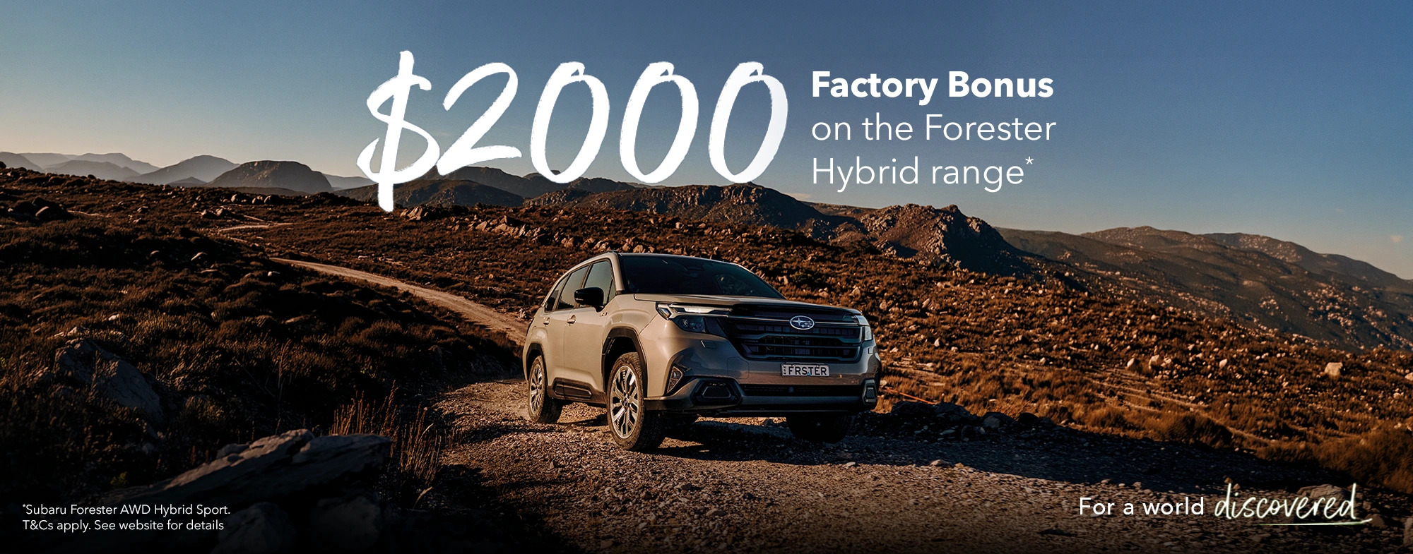 Subaru Offer